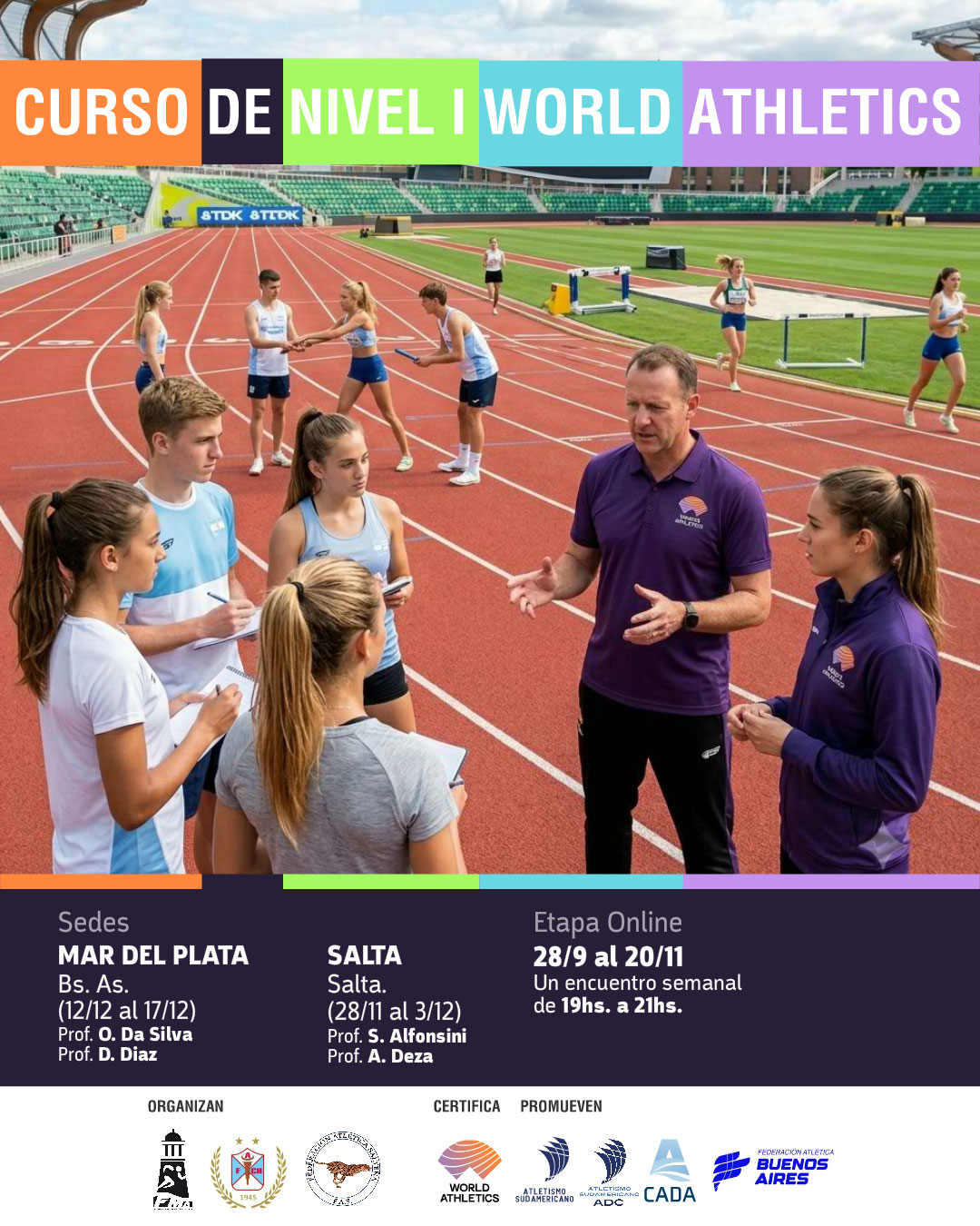 CURSO NIVEL I – WORLD ATHLETICS – ARG26 – MDP – SALTA